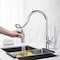 Kibi Circular Single Handle Pull Down Kitchen Faucet KKF2013CH - alternate 7